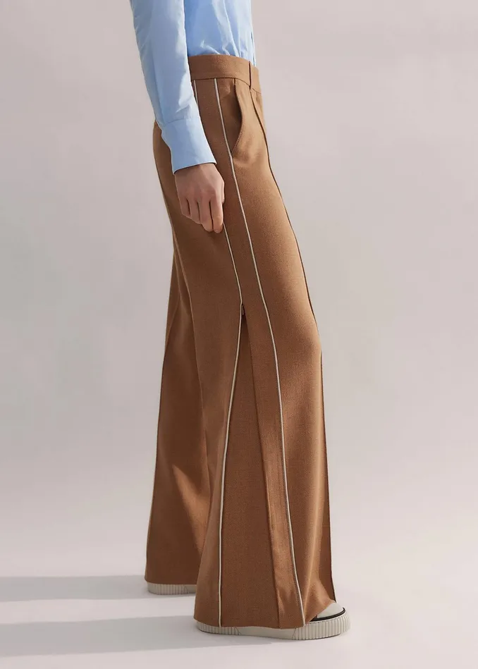 Women RegularLength Convertible Pant Camel MEEM