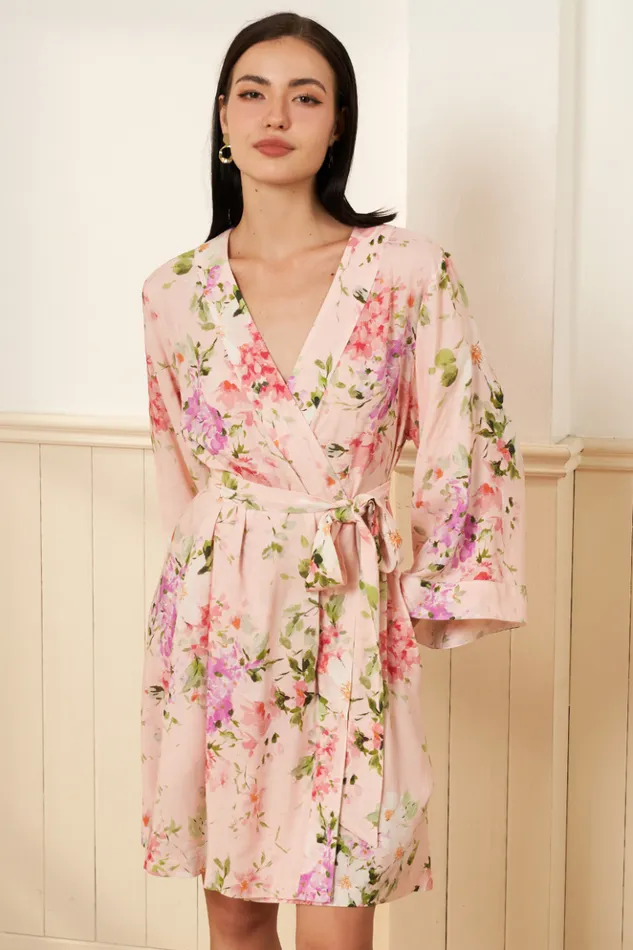 Women Robes and Pajamas YUMI KIM DREAM LOVER ROBE Soft Kiss Blush