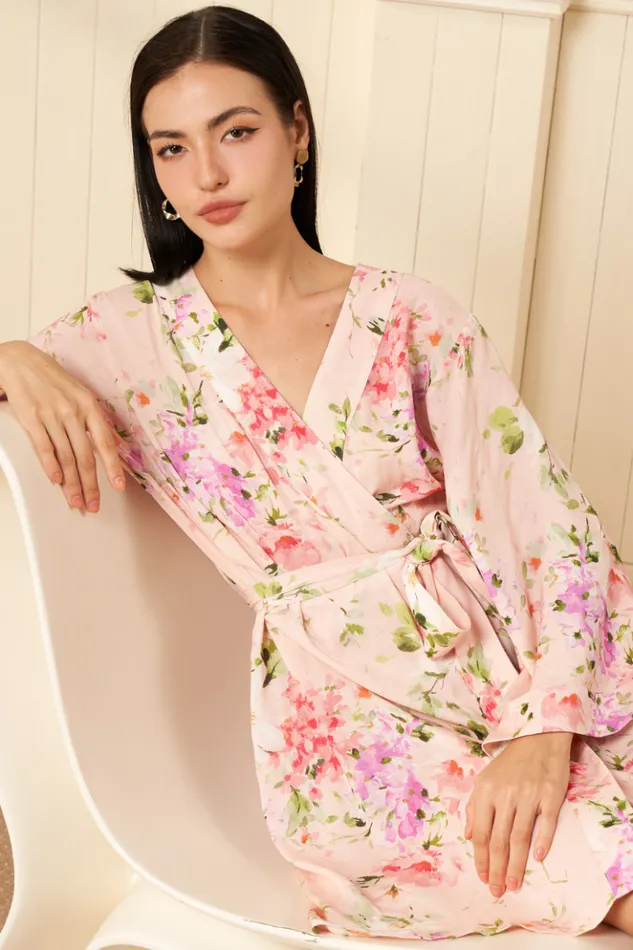 Women Robes and Pajamas YUMI KIM DREAM LOVER ROBE Soft Kiss Blush