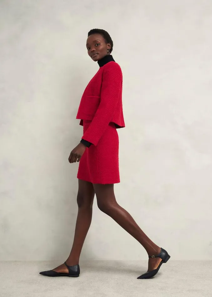 Women Rosa Jacket With Wool Rowan Red Hobbs Suits and CoOrds