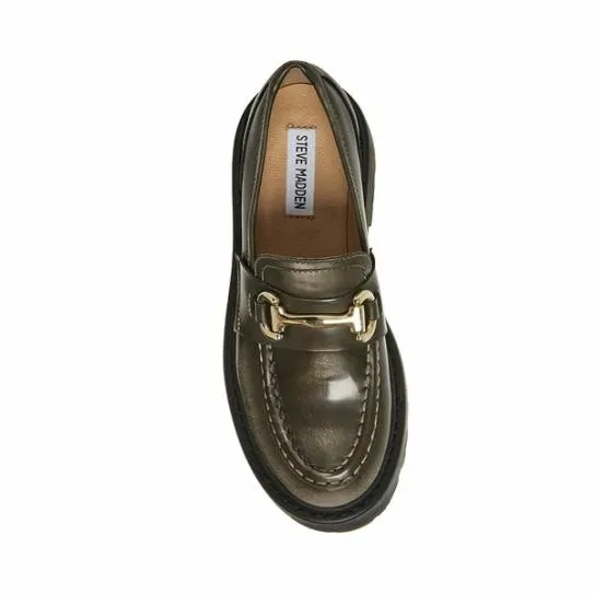 Women ROUX GREY DISTRESSED Grey Distr Steve Madden Loafers and Flats