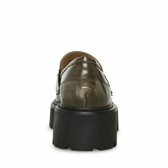 Women ROUX GREY DISTRESSED Grey Distr Steve Madden Loafers and Flats