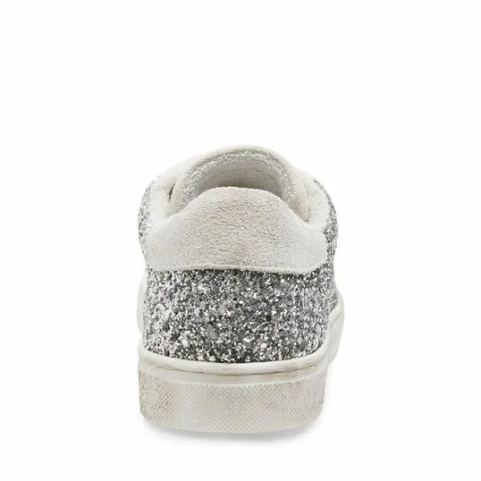 Women RUBIE SILVER GLITTER Silver Glitter Steve Madden Sneakers Women RUBIE SILVER GLITTER Silver Glitter Steve Madden Sneakers