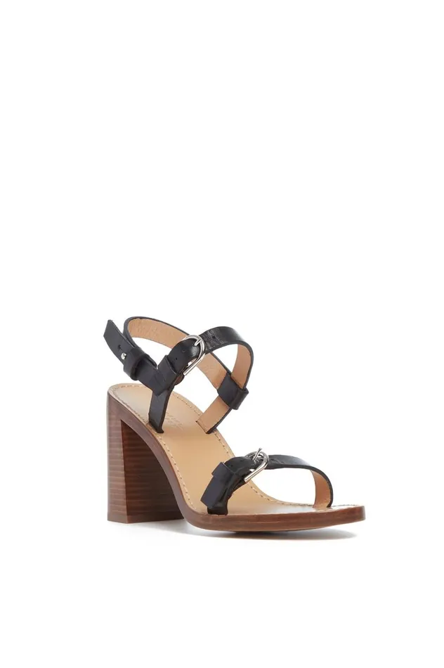 Women Sandals Gabriela Hearst Miraya Strap Sandal In Black Leather
