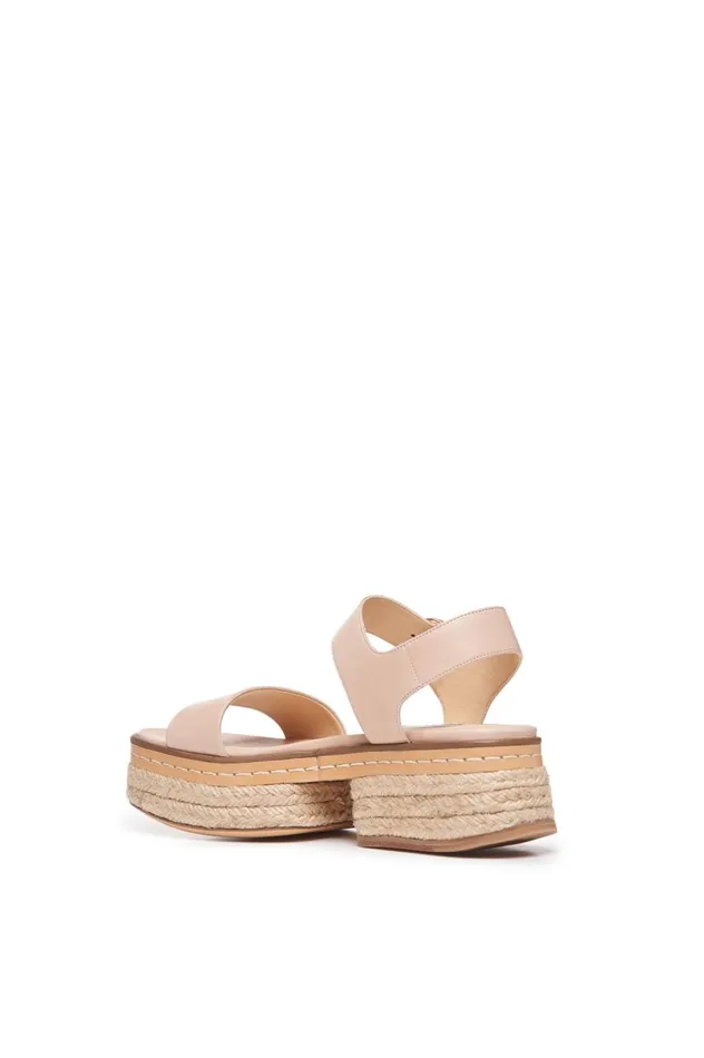 Women Sandals Gabriela Hearst Ryka Braided Sandal In Blush Leather