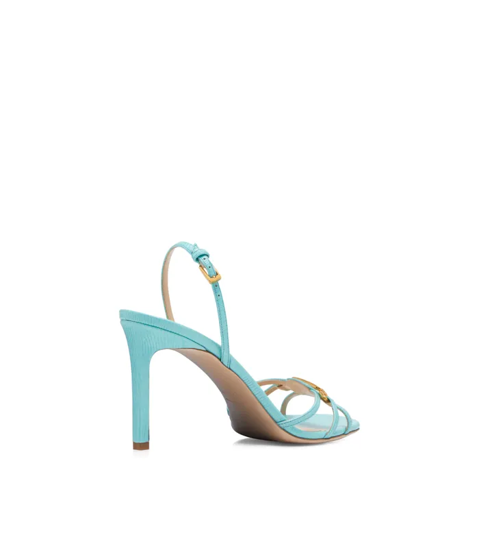 Women Sandals Tom Ford Stamped Lizard Leather Whitney Sandal Women Sandals Tom Ford Stamped Lizard Leather Whitney Sandal