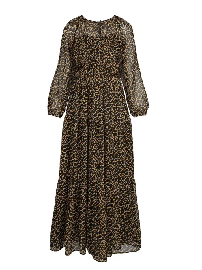 Women Sasha Maxi Dress In Fun Giraffe Jessica Simpson Dresses