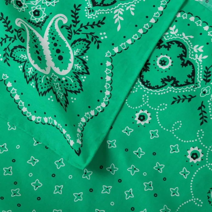 Women Scarves And Socks Miu Miu Printed Cotton Poplin Scarf Green Women Scarves And Socks Miu Miu Printed Cotton Poplin Scarf Green