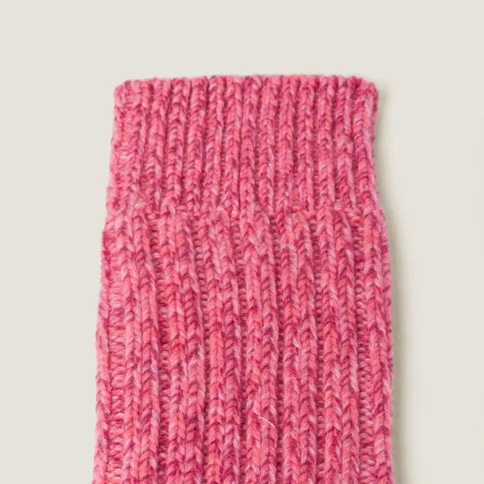 Women Scarves And Socks Miu Miu Wool And Cashmere Socks Pink Women Scarves And Socks Miu Miu Wool And Cashmere Socks Pink