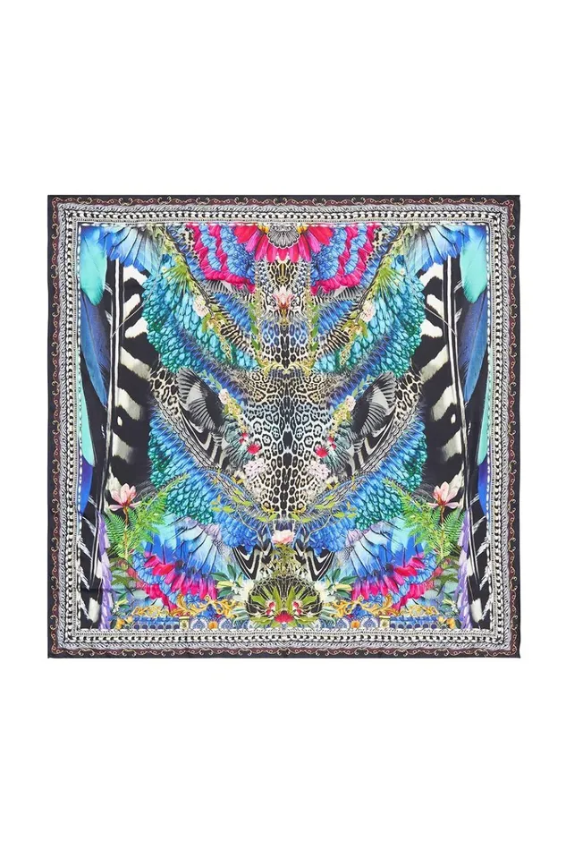Women Scarves Camilla Large Square Scarf Cafe Nairobi