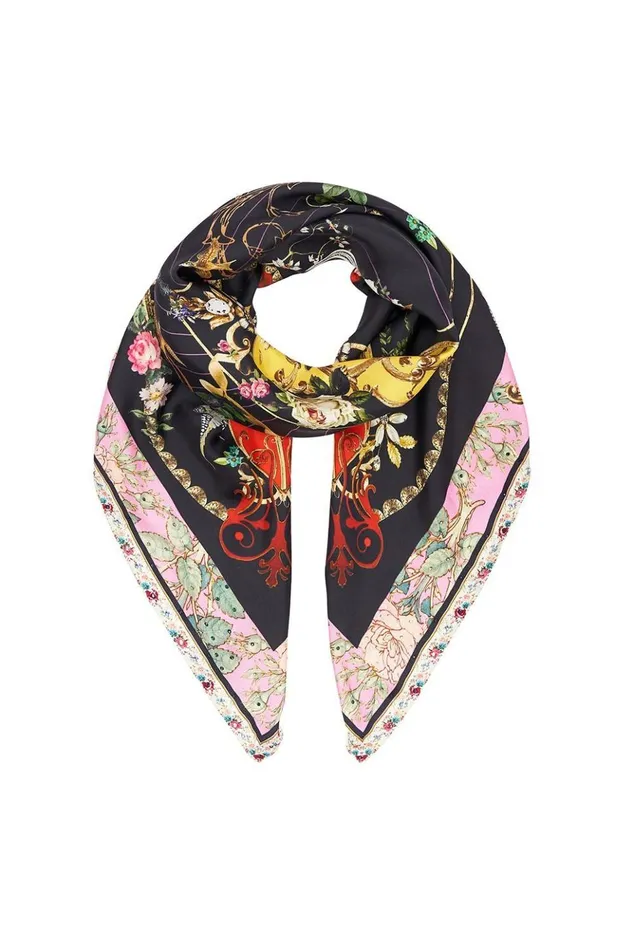 Women Scarves Camilla Large Square Scarf Montagues Capulet