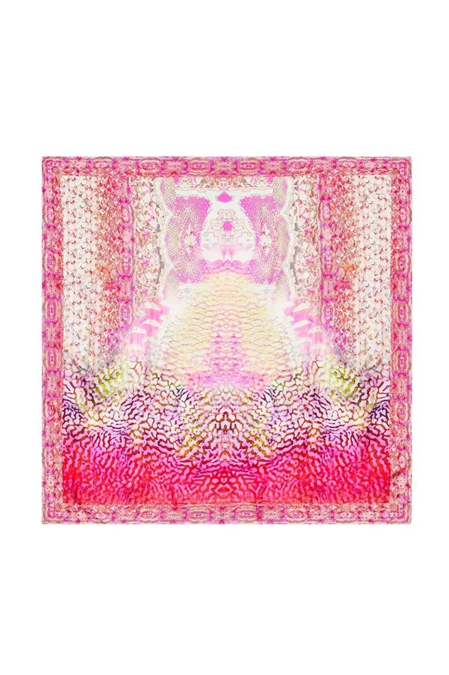 Women Scarves Camilla Large Square Scarf Serpentine Dreams