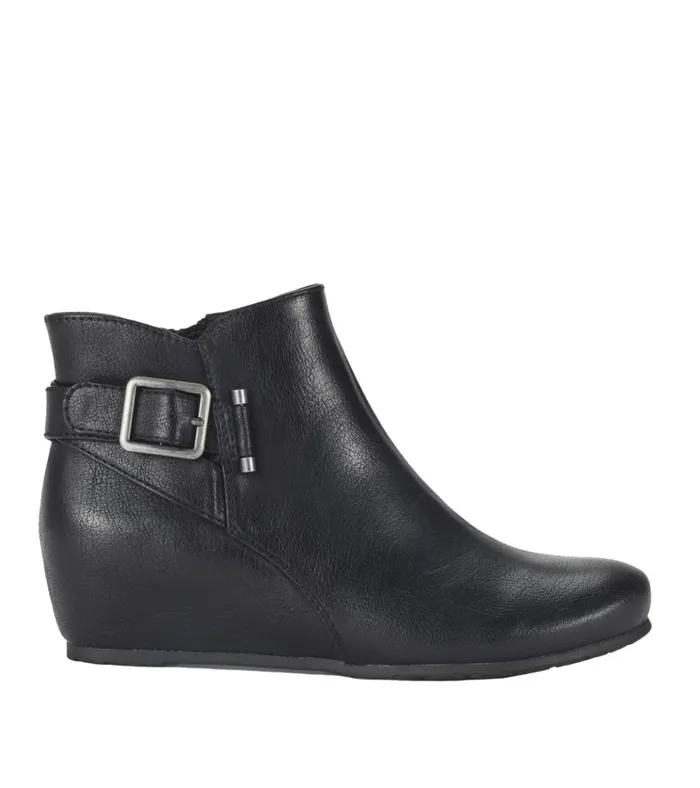Women Serena Wedge Bootie Black Baretraps Booties