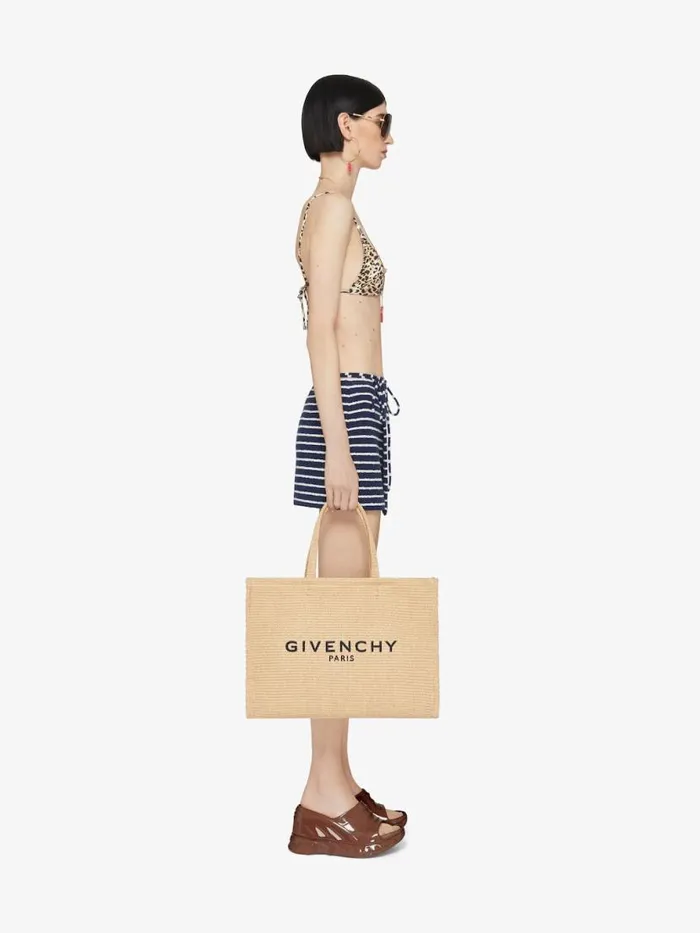 Women Shark Lock Givenchy Marshmallow Wedge Sandals In Rubber Chocolate