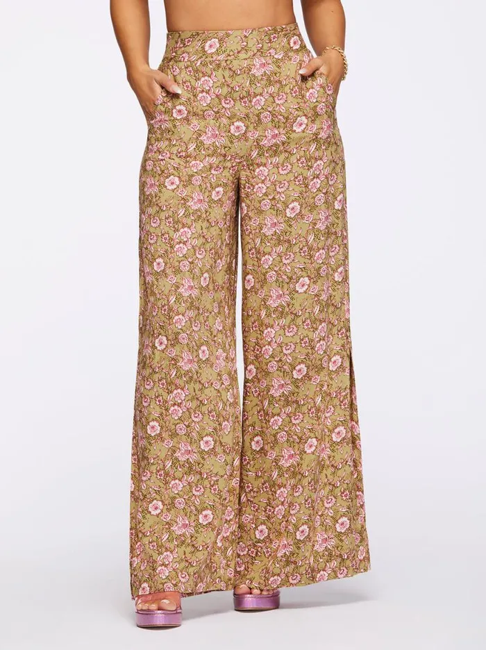 Women Shaye Pant In Boa Botanical Dots Jessica Simpson Bottoms