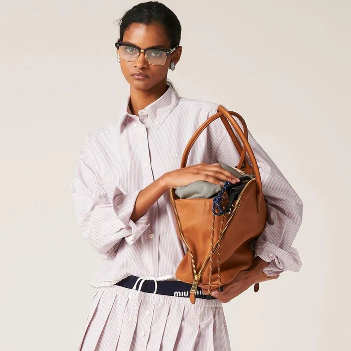 Women Shirts And Tops Miu Miu Striped Shirt Coralwhite Women Shirts And Tops Miu Miu Striped Shirt Coralwhite