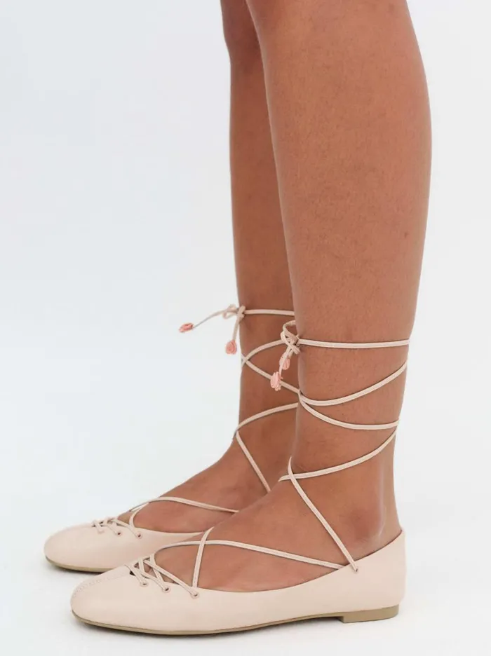 Women Shoes For Love and Lemons Beate Ballet Flats Pink Women Shoes For Love and Lemons Beate Ballet Flats Pink