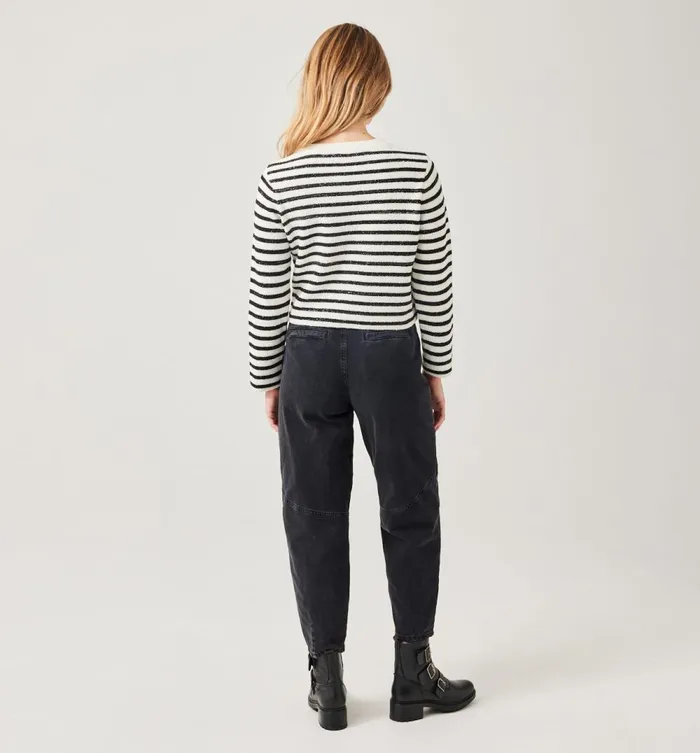 Women Short Striped Cardigan 8211 Black Stripes Promod Jumpers And Cardigans Women Short Striped Cardigan 8211 Black Stripes Promod Jumpers And Cardigans