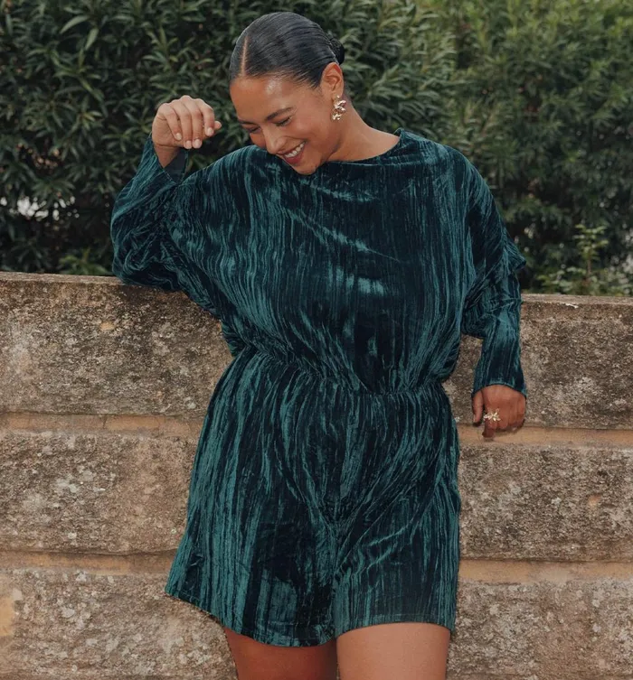 Women Shorts Playsuit 8211 Green Print Promod Jumpsuits And Playsuits