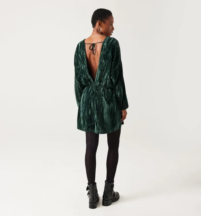 Women Shorts Playsuit 8211 Green Print Promod Jumpsuits And Playsuits Women Shorts Playsuit 8211 Green Print Promod Jumpsuits And Playsuits