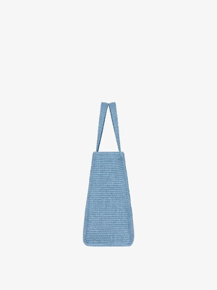 Women Shoulder Bags Givenchy Medium GTote Bag In Raffia Denim Blue Women Shoulder Bags Givenchy Medium GTote Bag In Raffia Denim Blue