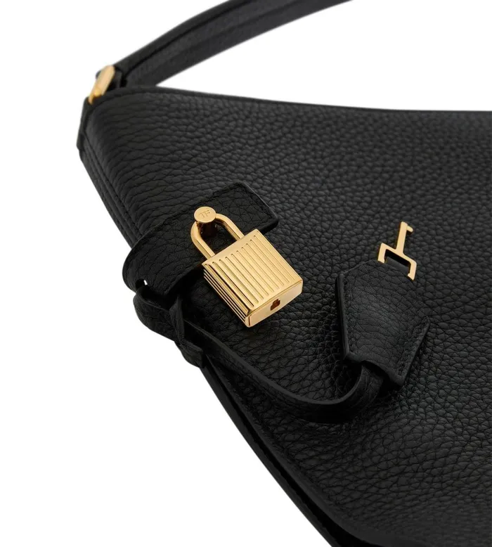 Women Shoulder Bags Tom Ford Grain Leather Alix Large Hobo Women Shoulder Bags Tom Ford Grain Leather Alix Large Hobo