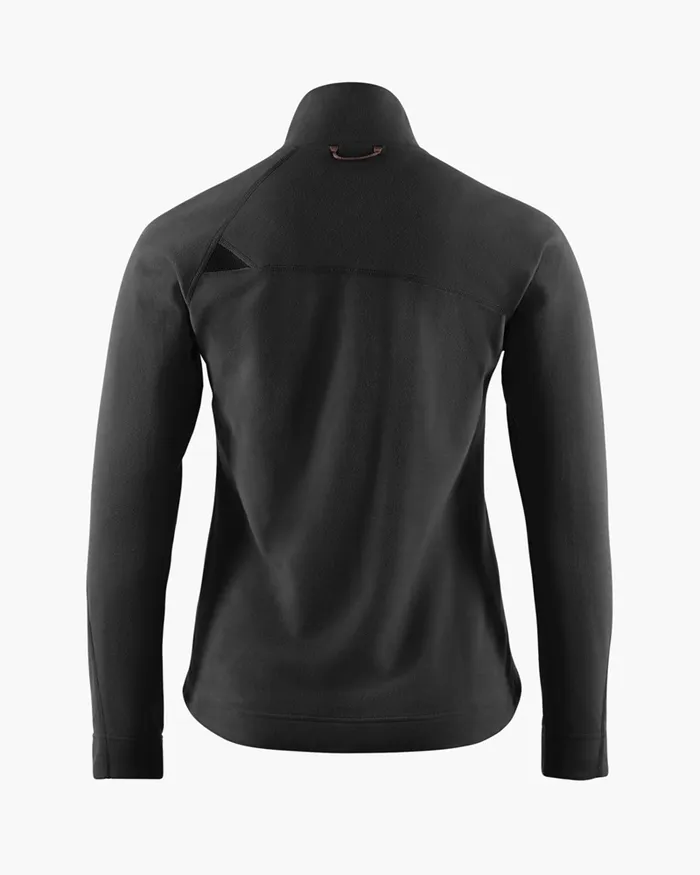 Women Sigyn Half Zip Sweater Raven Klttermusen Fleeces and Sweaters