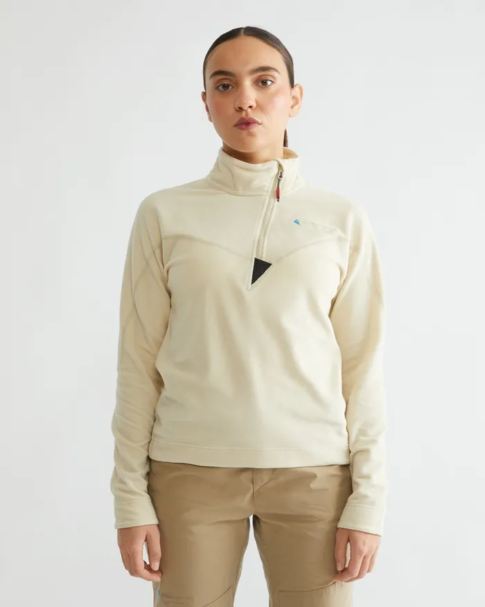 Women Sigyn Half Zip Sweater Raven Klttermusen Fleeces and Sweaters