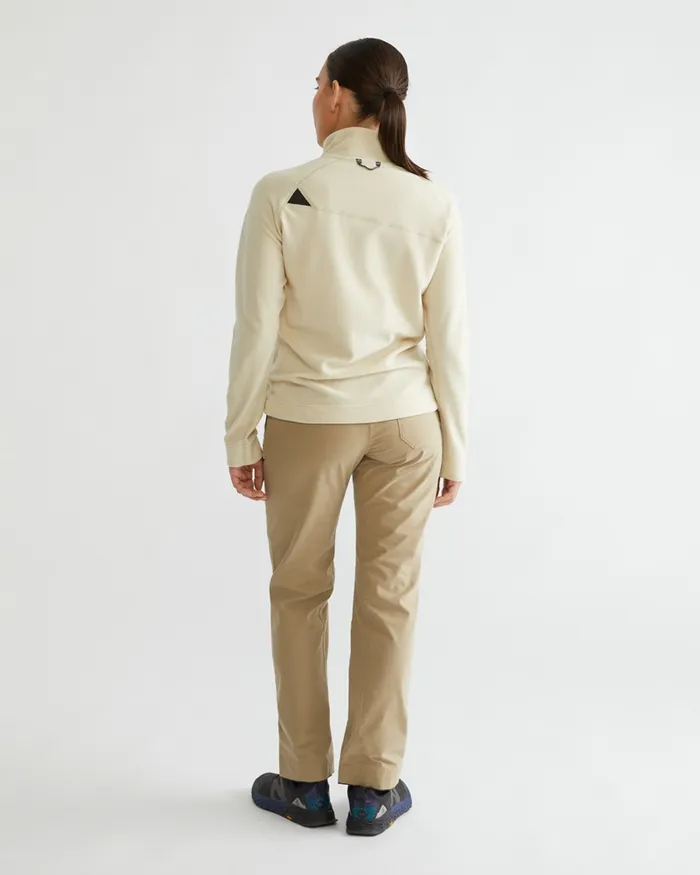 Women Sigyn Half Zip Sweater Raven Klttermusen Fleeces and Sweaters