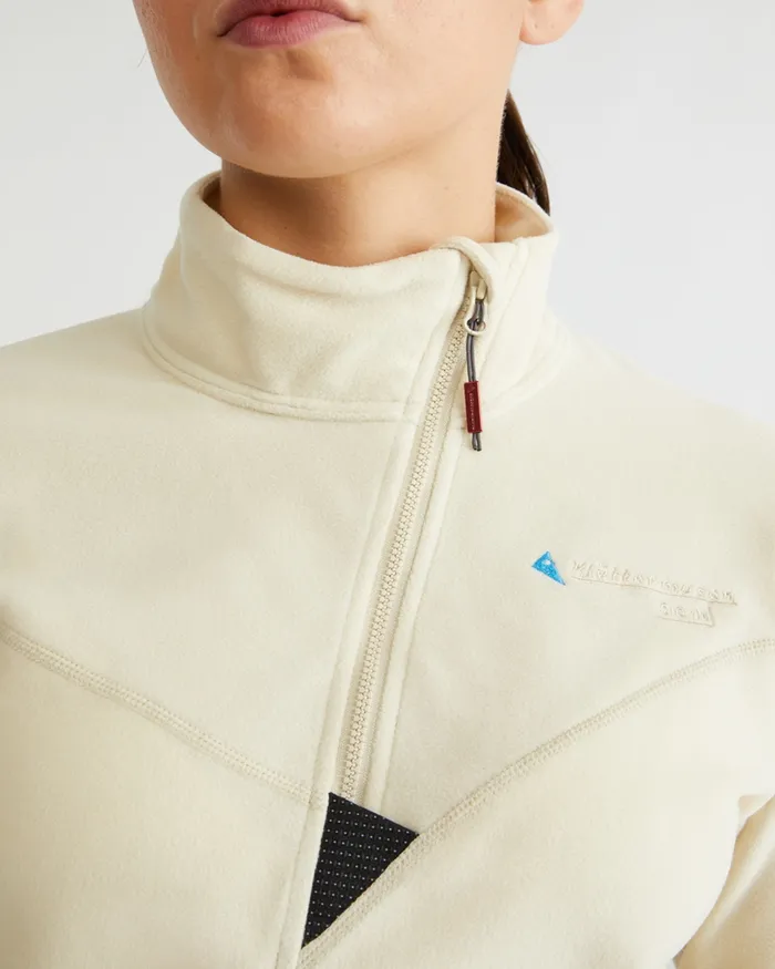 Women Sigyn Half Zip Sweater Raven Klttermusen Fleeces and Sweaters