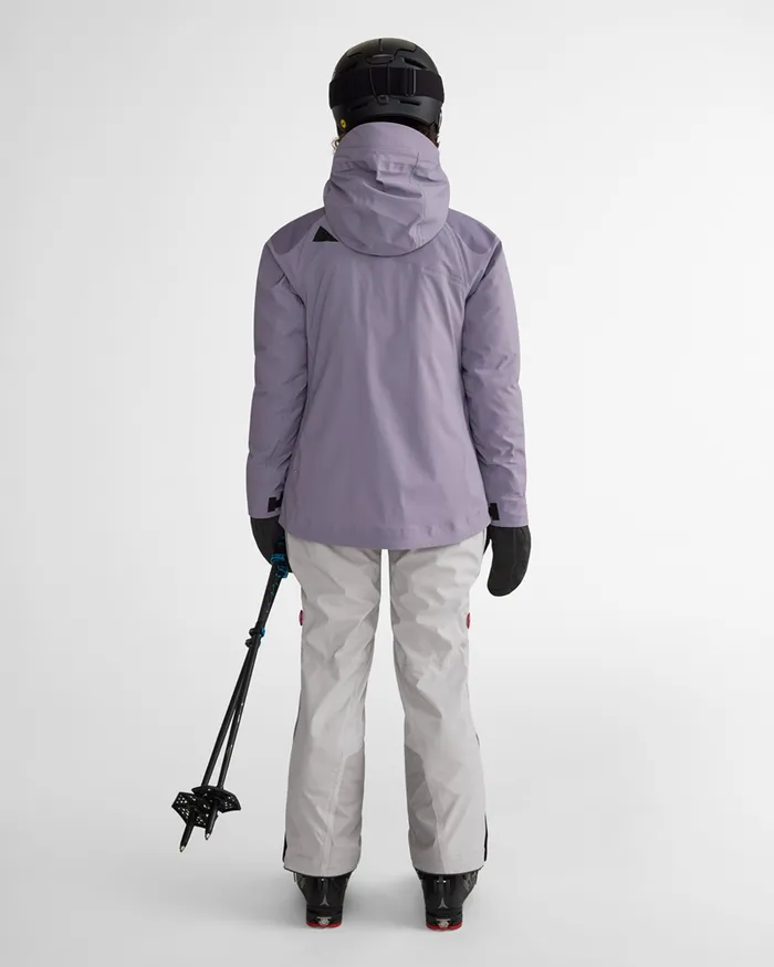 Women Skirner Cutan Jacket Amber Gold Klttermusen Waterproof Jackets