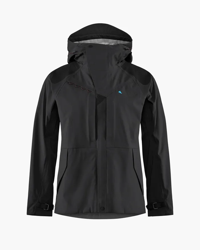 Women Skirner Cutan Jacket Black Klttermusen Waterproof Jackets
