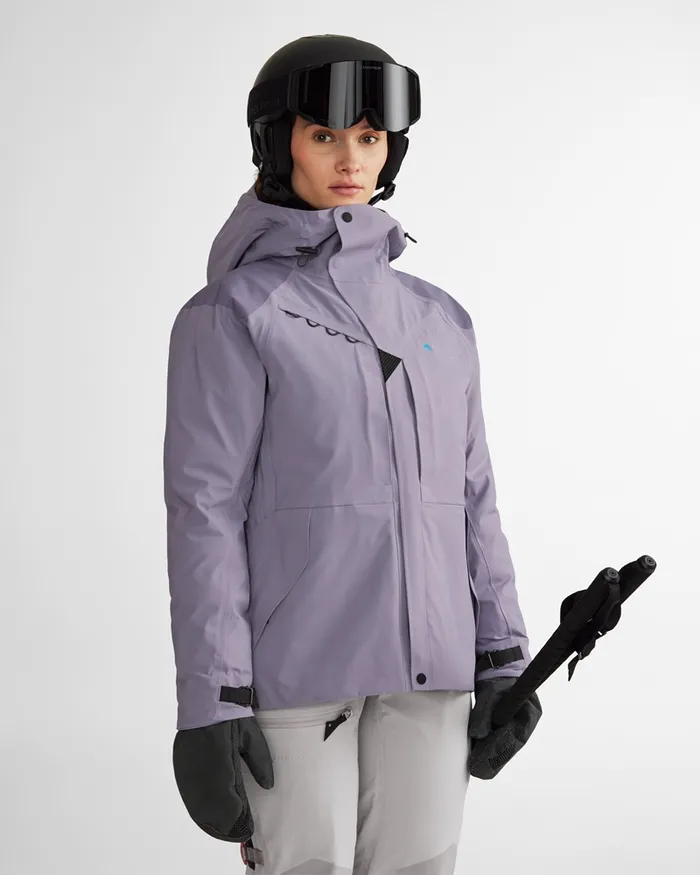 Women Skirner Cutan Jacket Black Klttermusen Waterproof Jackets