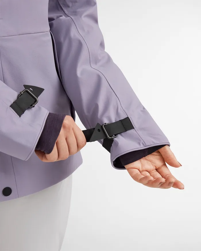 Women Skirner Cutan Jacket Black Klttermusen Waterproof Jackets