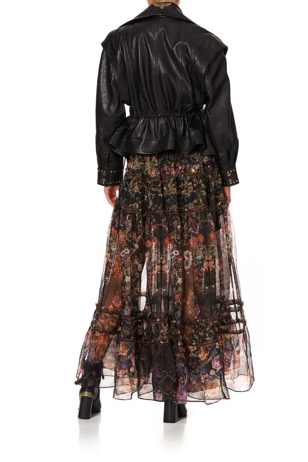 Women Skirts Camilla 4 Tiered Gathered Skirt Blushing Manor