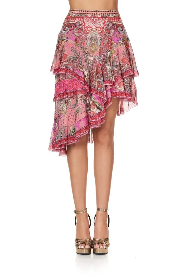 Women Skirts Camilla Layered Asymmetrical Skirt Lotus Lovers