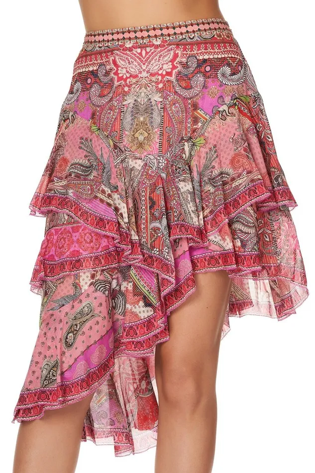 Women Skirts Camilla Layered Asymmetrical Skirt Lotus Lovers
