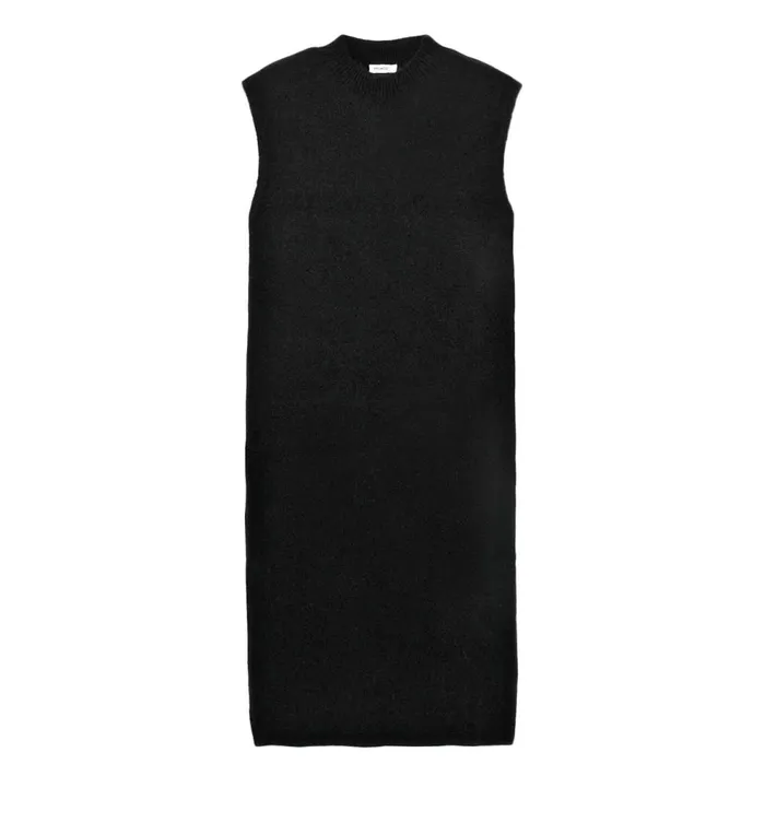 Women Sleeveless Jumper Dress 8211 Black Promod Dresses Women Sleeveless Jumper Dress 8211 Black Promod Dresses