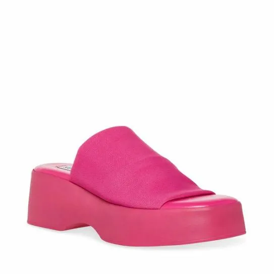Women SLINKY30 HOT PINK Hot Pink Steve Madden Sandals Women SLINKY30 HOT PINK Hot Pink Steve Madden Sandals