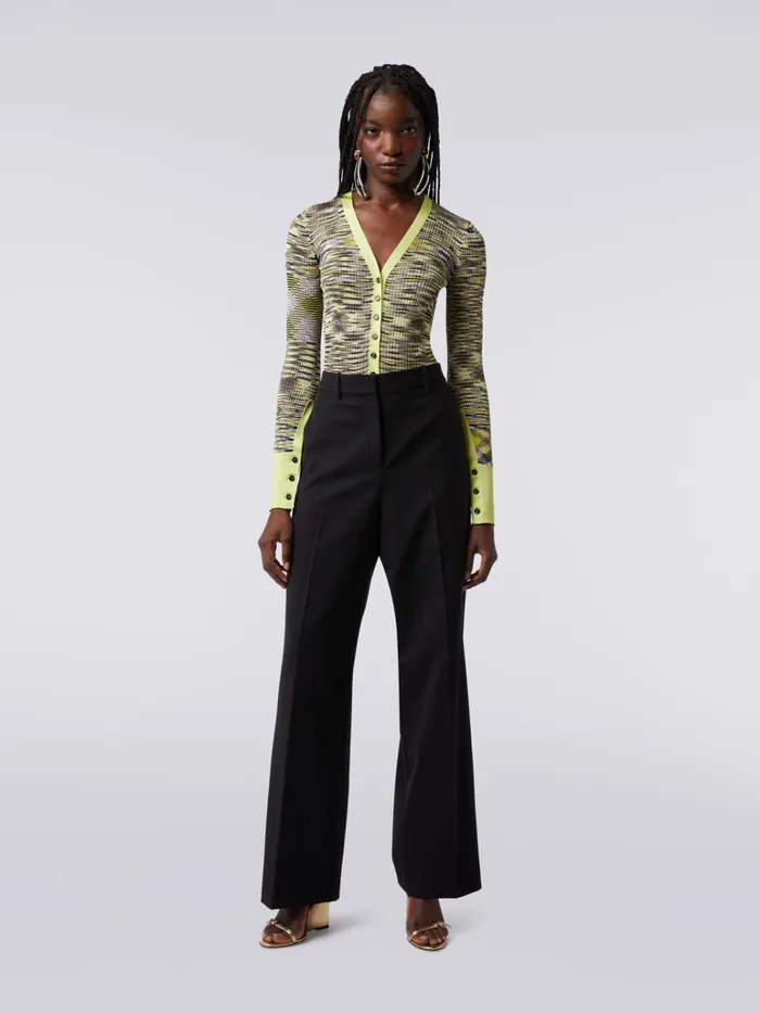 Women Slub Viscose Bodysuit Multicoloured Missoni Tshirts And Tops Women Slub Viscose Bodysuit Multicoloured Missoni Tshirts And Tops