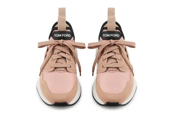 Women Sneakers Tom Ford Nylon Mesh Jago Low Top Nude Women Sneakers Tom Ford Nylon Mesh Jago Low Top Nude