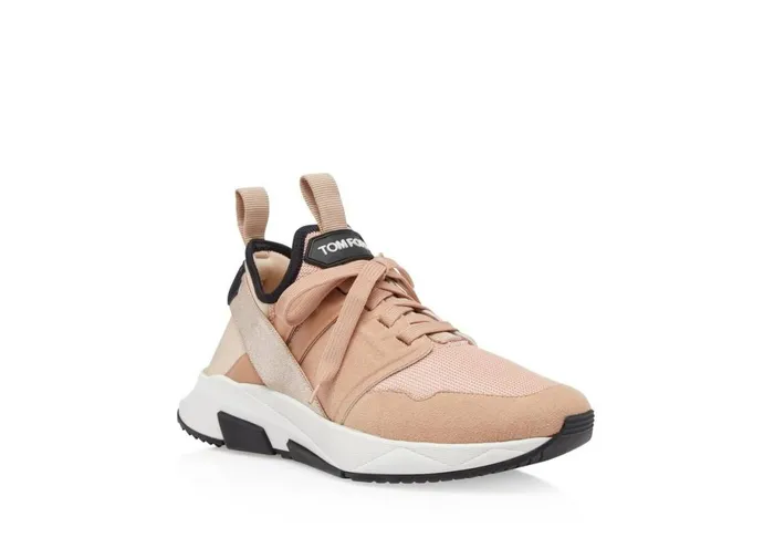 Women Sneakers Tom Ford Nylon Mesh Jago Low Top Nude Women Sneakers Tom Ford Nylon Mesh Jago Low Top Nude