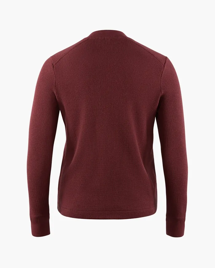 Women Snotra Long Sleeve Crewneck Tawny Red Klttermusen Fleeces and Sweaters