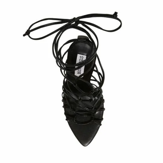 Women SONYAH BLACK Black Steve Madden Heels Women SONYAH BLACK Black Steve Madden Heels