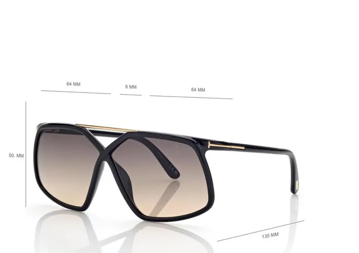 Women SUNGLASSES Tom Ford Meryl Sunglasses Black Women SUNGLASSES Tom Ford Meryl Sunglasses Black
