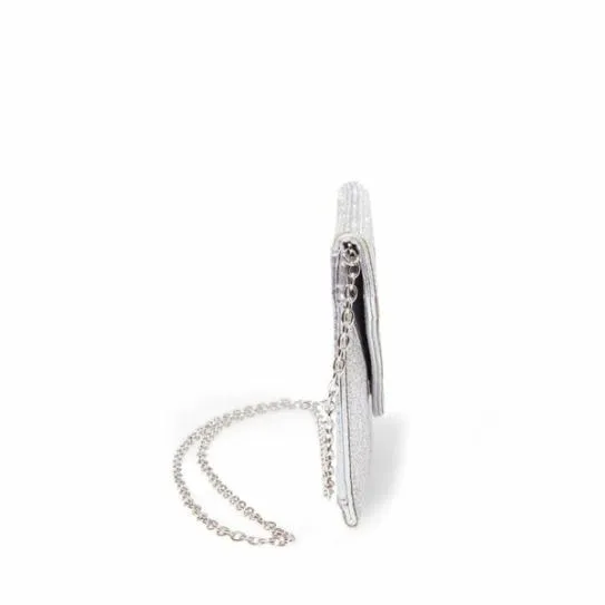 Women SWAGGER BAG SILVER Silver Steve Madden Crossbody Bags Women SWAGGER BAG SILVER Silver Steve Madden Crossbody Bags