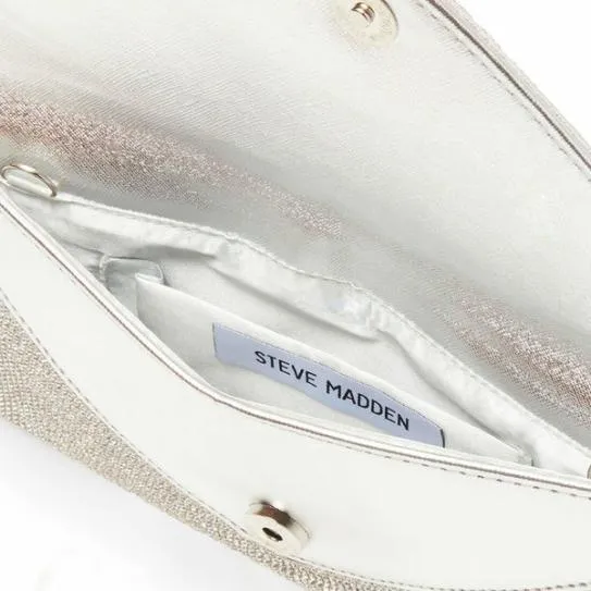 Women SWAGGER BAG SILVER Silver Steve Madden Crossbody Bags Women SWAGGER BAG SILVER Silver Steve Madden Crossbody Bags