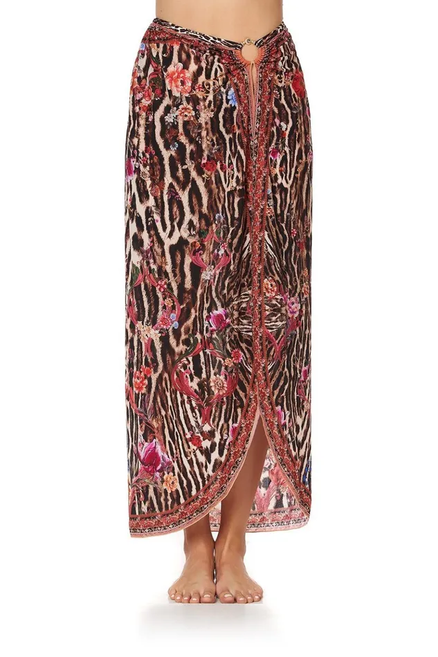 Women Swim Accessories Camilla Ring Trim Long Sarong Liv A Little