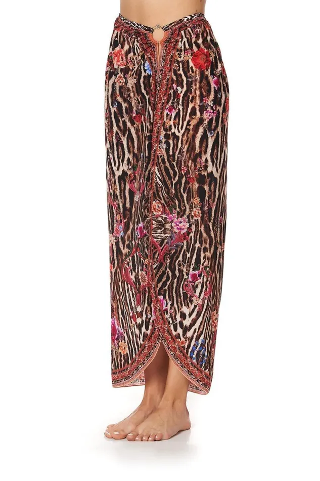 Women Swim Accessories Camilla Ring Trim Long Sarong Liv A Little