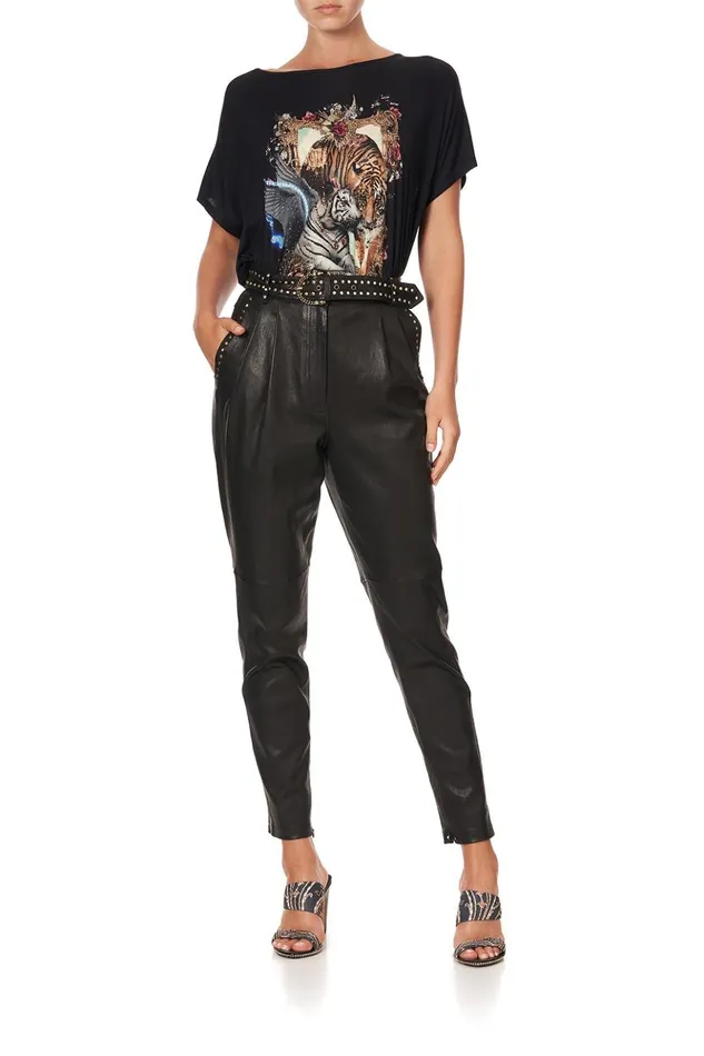 Women Tees Camilla Loose Fit Boxy Tee Montagues Capulet